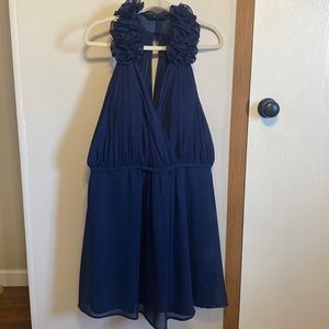 Navy Blue Bridesmaids Dress